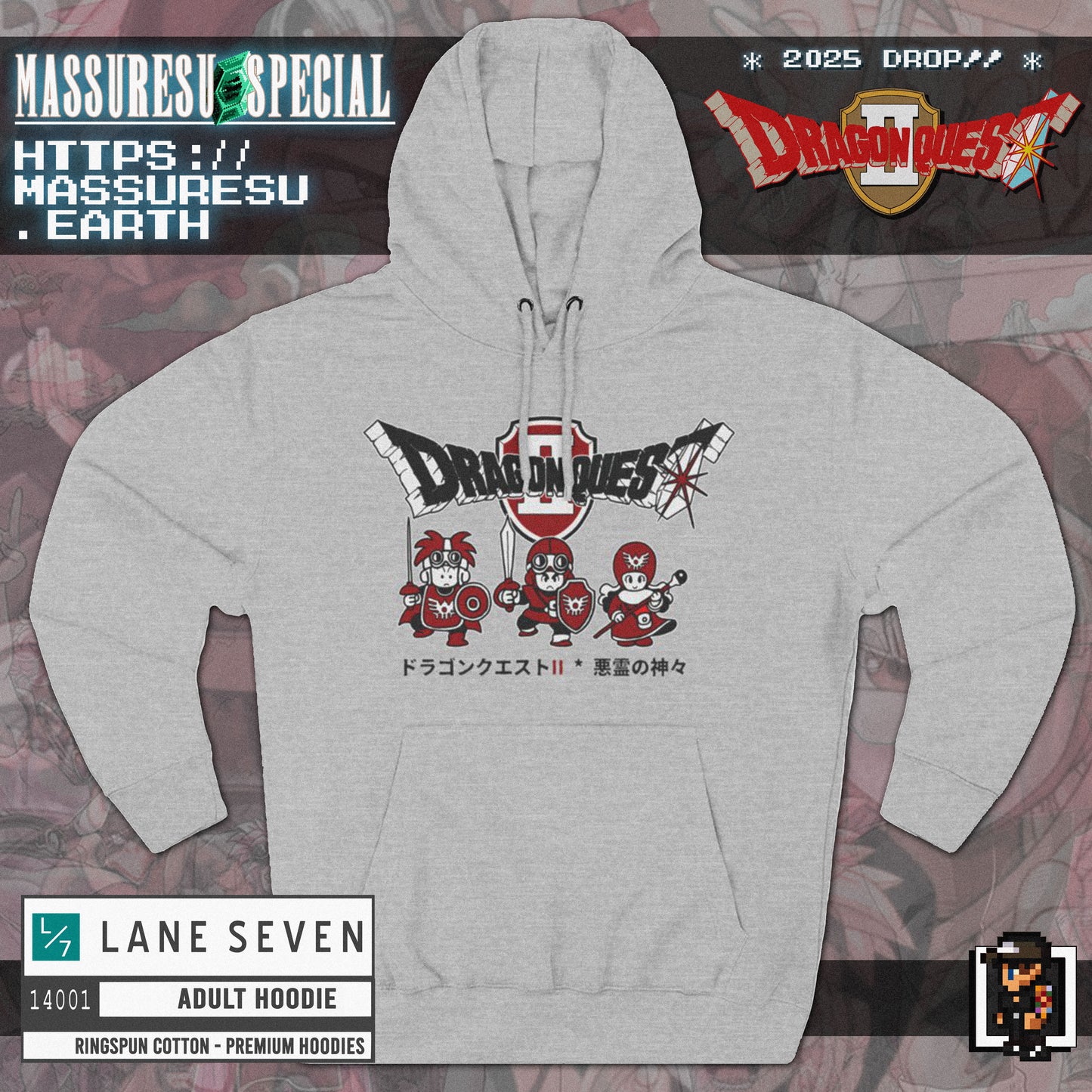 x [NEW] [44] DQ2: "Luminaries & Malefactors" - Sweatshirt / Hoodie [Lane Seven 14001]