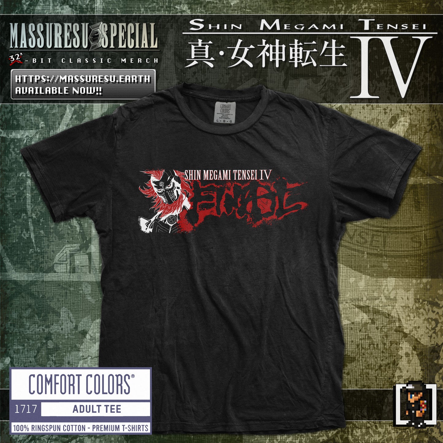 x [NEW] [55] SMT4 F/A: "No Gods No Masters" T-Shirt [Comfort Colors 1717]