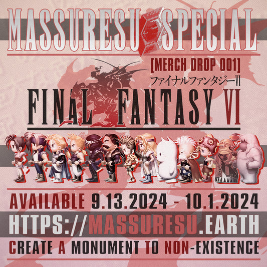 [P 001] Final Fantasy VI Merch [Fall 2024] [Massuresu Special]